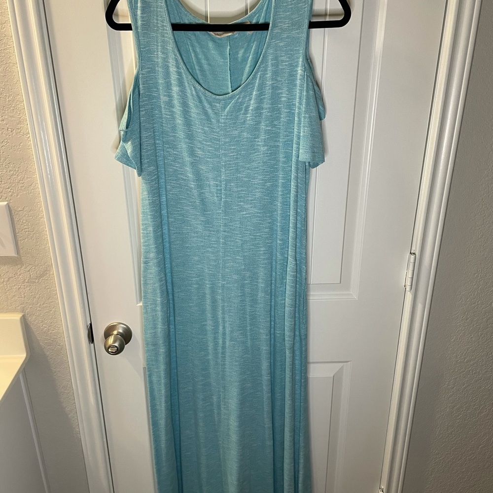 Cold shoulder dress